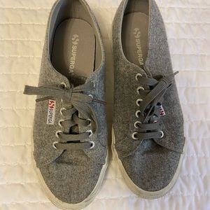 Superga Cotu Classic in grey wool Size 39.5